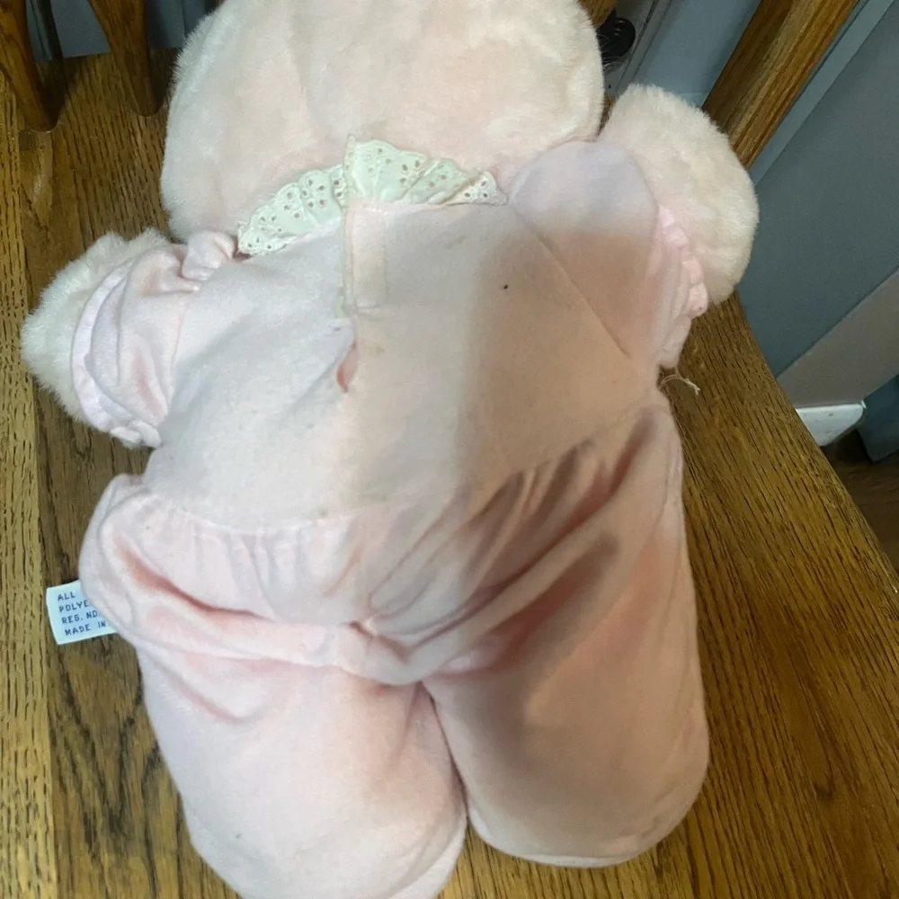 Heart-to-Heart Vintage Baby Bear Plush